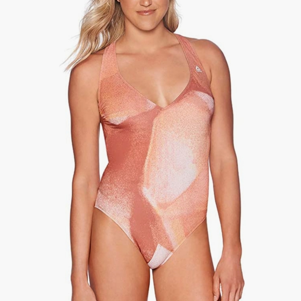 NWT size M Reebok 1 pc swimsuit - Picture 3 of 10